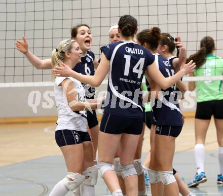 Volleyball. Frauen. Bundesliga. ATSC Wildcats gegen UVC Graz. Jubel (Wildcats). Klagenfurt, 15.12.2012.
Foto: Kuess
---
pressefotos, pressefotografie, kuess, qs, qspictures, sport, bild, bilder, bilddatenbank