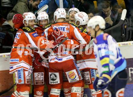 EBEL. Eishockey Bundesliga. EC KAC gegen VSV.  torjubel  (KAC). Klagenfurt, am 16.12.2012.
Foto: Kuess 


---
pressefotos, pressefotografie, kuess, qs, qspictures, sport, bild, bilder, bilddatenbank