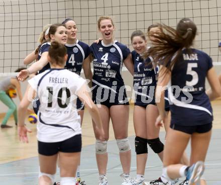 Volleyball. Frauen. Bundesliga. ATSC Wildcats gegen UVC Graz. Jubel (Wildcats). Klagenfurt, 15.12.2012.
Foto: Kuess
---
pressefotos, pressefotografie, kuess, qs, qspictures, sport, bild, bilder, bilddatenbank