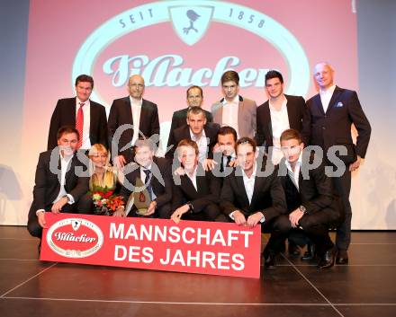 Sportgala. Ehrung Sportler des Jahres. Mannschaft des Jahres WAC. Velden, 19.12.2012.
Foto: Kuess 
---
pressefotos, pressefotografie, kuess, qs, qspictures, sport, bild, bilder, bilddatenbank