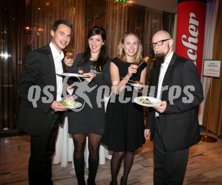 Sportgala. Ehrung Sportler des Jahres. Gernot Messner, Magdalena Lobnig,  Stephanie Wiedner, Markus Peintner. Velden, 19.12.2012.
Foto: Kuess 
---
pressefotos, pressefotografie, kuess, qs, qspictures, sport, bild, bilder, bilddatenbank