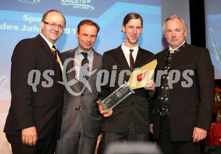 Sportgala. Ehrung Sportler des Jahres. Helmut Petschar. Peter Gauper, Martin Koch, Landeshauptmann Gerhard Doerfler. Velden, 19.12.2012.
Foto: Kuess 
---
pressefotos, pressefotografie, kuess, qs, qspictures, sport, bild, bilder, bilddatenbank