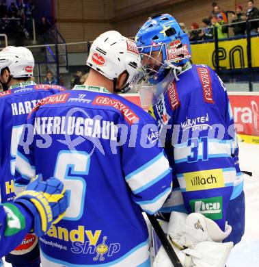 EBEL. Eishockey Bundesliga. EC VSV gegen HC TWK Innsbruck "Die Haie".  Thomas Hoeneckl, Gerhard Unterluggauer (VSV). Villach, am 21.12.2012.
Foto: Kuess 


---
pressefotos, pressefotografie, kuess, qs, qspictures, sport, bild, bilder, bilddatenbank