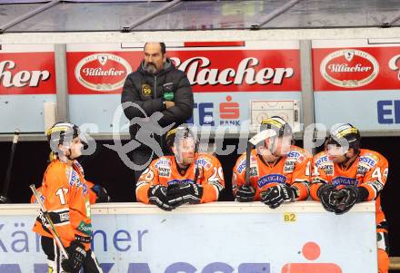 EBEL. Eishockey Bundesliga. EC VSV gegen Moser Medical Graz 99ers.  Trainer Mario Richer (Graz). Villach, am 23.12.2012.
Foto: Kuess 


---
pressefotos, pressefotografie, kuess, qs, qspictures, sport, bild, bilder, bilddatenbank