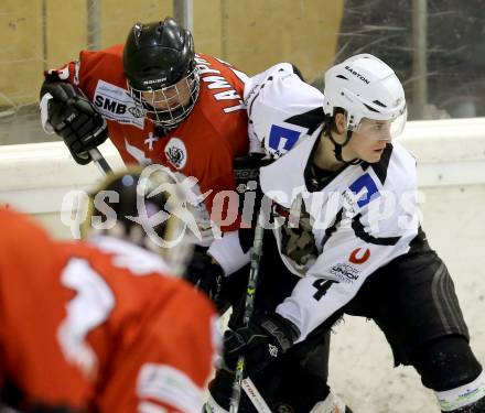 Eishockey NAHL. Tarco Woelfe gegen Weiz. Nick Kompain (Tarco), Thomas Lamprecht (Weiz). Klagenfurt, am 22.12.2012.
Foto: Kuess
---
pressefotos, pressefotografie, kuess, qs, qspictures, sport, bild, bilder, bilddatenbank