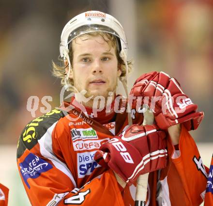 EBEL. Eishockey Bundesliga. EC KAC gegen EC Red Bull Salzburg. Markus Pirmann  (KAC). Klagenfurt, am 26.12.2012.
Foto: Kuess 


---
pressefotos, pressefotografie, kuess, qs, qspictures, sport, bild, bilder, bilddatenbank