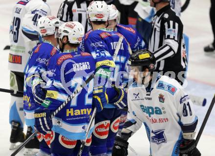 EBEL. Eishockey Bundesliga. EC VSV gegen SAPA Fehervar AV19.Torjubel VSV. Villach, am 30.12.2012.
Foto: Kuess 


---
pressefotos, pressefotografie, kuess, qs, qspictures, sport, bild, bilder, bilddatenbank