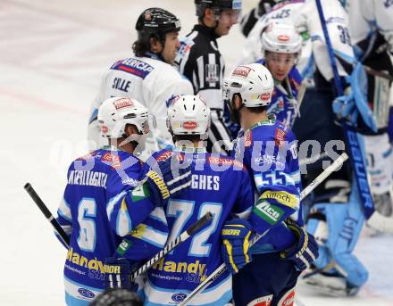 EBEL. Eishockey Bundesliga. EC VSV gegen SAPA Fehervar AV19. Torjubel VSV. Villach, am 30.12.2012.
Foto: Kuess 


---
pressefotos, pressefotografie, kuess, qs, qspictures, sport, bild, bilder, bilddatenbank