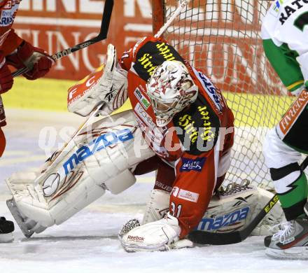 EBEL. Eishockey Bundesliga. EC KAC gegen HDD TELEMACH Olimpija Ljubljana. Andy Chiodo,  (KAC). Klagenfurt, am 1.1.2013.
Foto: Kuess 


---
pressefotos, pressefotografie, kuess, qs, qspictures, sport, bild, bilder, bilddatenbank