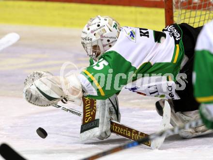 EBEL. Eishockey Bundesliga. EC KAC gegen HDD TELEMACH Olimpija Ljubljana. Jerry Kuhn (Laibach). Klagenfurt, am 1.1.2013.
Foto: Kuess 


---
pressefotos, pressefotografie, kuess, qs, qspictures, sport, bild, bilder, bilddatenbank