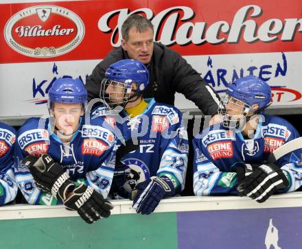 Eishockey. EBYSYL. VSV U20 gegen KAC U20. Trainer Peter Raffl (VSV). Villach, 6.1.2013.
Foto: Kuess
---
pressefotos, pressefotografie, kuess, qs, qspictures, sport, bild, bilder, bilddatenbank