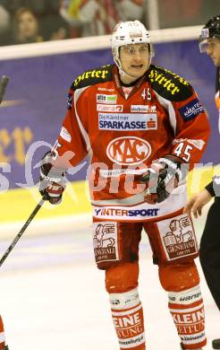 EBEL. Eishockey Bundesliga. EC KAC gegen Moser Medical Graz 99ers.   Torjubel SCHULLER David (KAC). Klagenfurt, am 6.1.2013.
Foto: Kuess 


---
pressefotos, pressefotografie, kuess, qs, qspictures, sport, bild, bilder, bilddatenbank