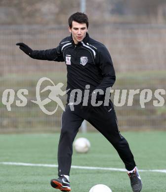 Fussball. Bundesliga. RZ Pellets WAC. Training.  Mihret Topcagic. St. Andrae, 7.1.2013.
Foto: Kuess
---
pressefotos, pressefotografie, kuess, qs, qspictures, sport, bild, bilder, bilddatenbank