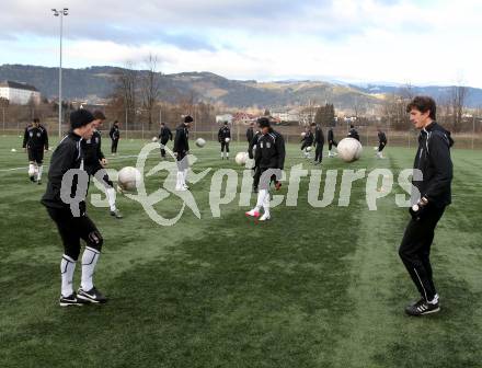 Fussball. Bundesliga. RZ Pellets WAC. Training. St. Andrae, 7.1.2013.
Foto: Kuess
---
pressefotos, pressefotografie, kuess, qs, qspictures, sport, bild, bilder, bilddatenbank