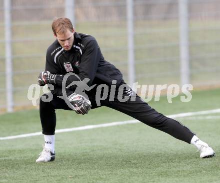 Fussball. Bundesliga. RZ Pellets WAC. Training.   Marco Knaller. St. Andrae, 7.1.2013.
Foto: Kuess
---
pressefotos, pressefotografie, kuess, qs, qspictures, sport, bild, bilder, bilddatenbank