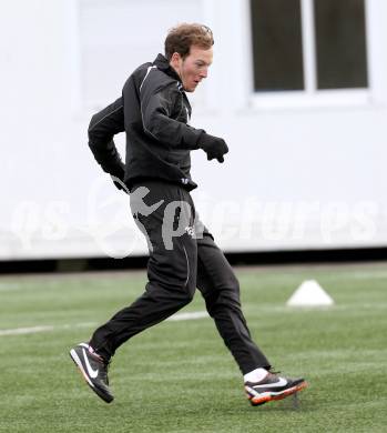 Fussball. Bundesliga. RZ Pellets WAC. Training.  Mario Kroepfl. St. Andrae, 7.1.2013.
Foto: Kuess
---
pressefotos, pressefotografie, kuess, qs, qspictures, sport, bild, bilder, bilddatenbank