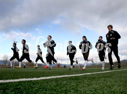 Fussball. Bundesliga. RZ Pellets WAC. Training.  . St. Andrae, 7.1.2013.
Foto: Kuess
---
pressefotos, pressefotografie, kuess, qs, qspictures, sport, bild, bilder, bilddatenbank