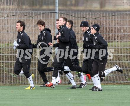 Fussball. Bundesliga. RZ Pellets WAC. Training.  . St. Andrae, 7.1.2013.
Foto: Kuess
---
pressefotos, pressefotografie, kuess, qs, qspictures, sport, bild, bilder, bilddatenbank