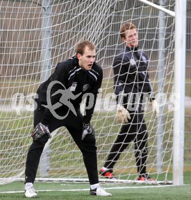 Fussball. Bundesliga. RZ Pellets WAC. Training.  Christian Dobnik, Marco Knaller. St. Andrae, 7.1.2013.
Foto: Kuess
---
pressefotos, pressefotografie, kuess, qs, qspictures, sport, bild, bilder, bilddatenbank