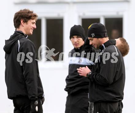 Fussball. Bundesliga. RZ Pellets WAC. Training.  Christian Falk, Gernot Messner. St. Andrae, 7.1.2013.
Foto: Kuess
---
pressefotos, pressefotografie, kuess, qs, qspictures, sport, bild, bilder, bilddatenbank