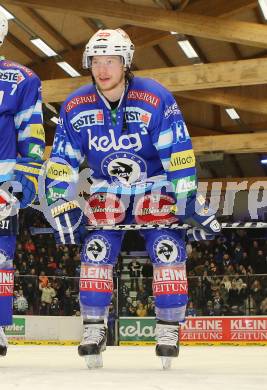 EBEL. Eishockey Bundesliga. EC VSV gegen EC Red Bull Salzburg. Andreas Wiedergut (VSV). Villach, am 11.1.2013.
Foto: Kuess 


---
pressefotos, pressefotografie, kuess, qs, qspictures, sport, bild, bilder, bilddatenbank