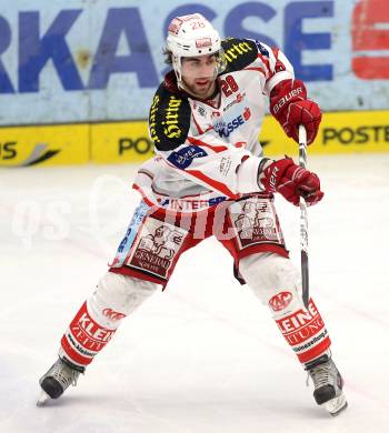 EBEL. Eishockey Bundesliga. EC VSV gegen KAC.  Martin Schumnig (KAC). Villach, am 13.1.2013.
Foto: Kuess 


---
pressefotos, pressefotografie, kuess, qs, qspictures, sport, bild, bilder, bilddatenbank