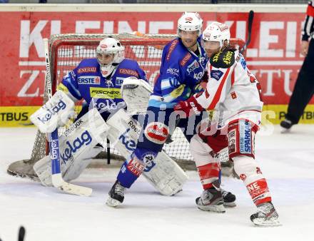 EBEL. Eishockey Bundesliga. EC VSV gegen KAC. Jean Philippe Lamoureux, Derek Damon,  (VSV), John Lammers (KAC). Villach, am 13.1.2013.
Foto: Kuess 


---
pressefotos, pressefotografie, kuess, qs, qspictures, sport, bild, bilder, bilddatenbank