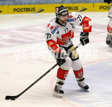 EBEL. Eishockey Bundesliga. EC KAC gegen HC TWK Innsbruck "Die Haie".   Jonathan Insana  (Innsbruck). Klagenfurt, am 15.1.2013.
Foto: Kuess 


---
pressefotos, pressefotografie, kuess, qs, qspictures, sport, bild, bilder, bilddatenbank