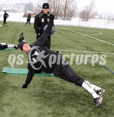 Fussball. WAC. Training. Gernot Suppan. St. Andrae, 28.1.2013. 
Foto: Kuess
---
pressefotos, pressefotografie, kuess, qs, qspictures, sport, bild, bilder, bilddatenbank