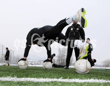 Fussball. WAC. Training.  St. Andrae, 28.1.2013. 
Foto: Kuess
---
pressefotos, pressefotografie, kuess, qs, qspictures, sport, bild, bilder, bilddatenbank