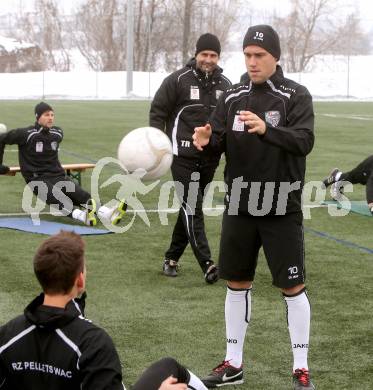 Fussball. WAC. Training. Michael Liendl, Nenad Bjelica. St. Andrae, 28.1.2013. 
Foto: Kuess
---
pressefotos, pressefotografie, kuess, qs, qspictures, sport, bild, bilder, bilddatenbank