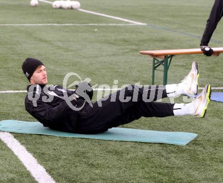 Fussball. WAC. Training.  Boris Huettenbrenner. St. Andrae, 28.1.2013. 
Foto: Kuess
---
pressefotos, pressefotografie, kuess, qs, qspictures, sport, bild, bilder, bilddatenbank