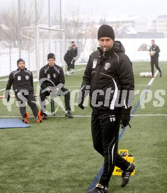 Fussball. WAC. Training. Nenad Bjelica. St. Andrae, 28.1.2013. 
Foto: Kuess
---
pressefotos, pressefotografie, kuess, qs, qspictures, sport, bild, bilder, bilddatenbank