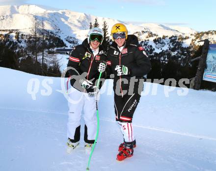 Schi Alpin. Training OESV Nationalteam.   Matthias Mayer, Max Franz. Turrach, am 31.1.2013.
Foto: Kuess
---
pressefotos, pressefotografie, kuess, qs, qspictures, sport, bild, bilder, bilddatenbank