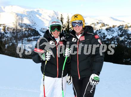 Schi Alpin. Training OESV Nationalteam.   Matthias Mayer, Max Franz. Turrach, am 31.1.2013.
Foto: Kuess
---
pressefotos, pressefotografie, kuess, qs, qspictures, sport, bild, bilder, bilddatenbank