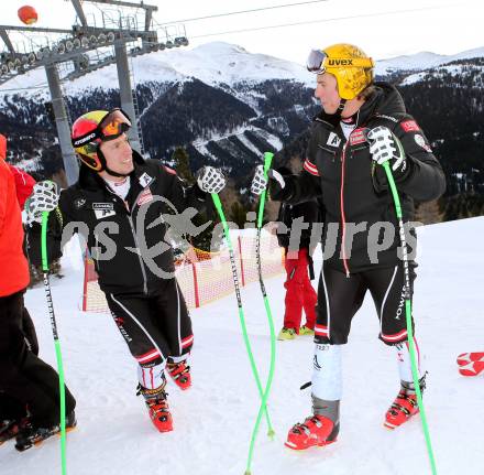 Schi Alpin. Training OESV Nationalteam.  Marcel Hirscher, Max Franz. Turrach, am 1.2.2013.
Foto: Kuess
---
pressefotos, pressefotografie, kuess, qs, qspictures, sport, bild, bilder, bilddatenbank