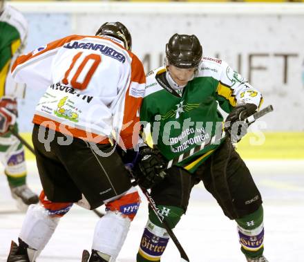 Eishockeycup. Hypo Alpe Adria BAnk gegen Humanomed Wings. Michael Wegozyn (Hypo), Mario Morokutti (Humanomed). Klagenfurt, 7.2.2013.
Foto: Kuess
---
pressefotos, pressefotografie, kuess, qs, qspictures, sport, bild, bilder, bilddatenbank