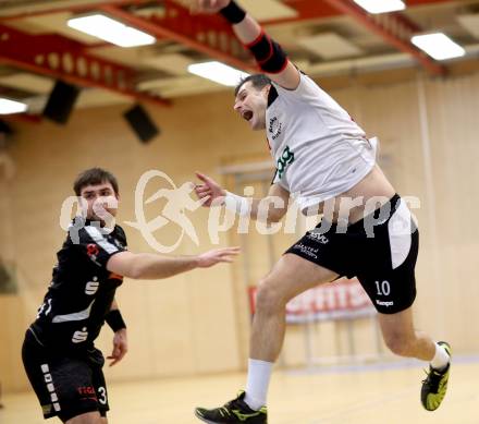 Handball Bundesliga. Aufstiegsrunde. SC Ferlach gegen ULZ Sparkasse Schwaz. Miro Barisic (Ferlach). Ferlach, 9.2.2013.
Foto: Kuess
---
pressefotos, pressefotografie, kuess, qs, qspictures, sport, bild, bilder, bilddatenbank