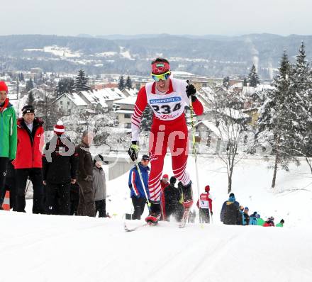 Langlauf. Oesterreichische Meisterschaften. Fabian Kattnig. Villach, 9.1.2013.
Foto: Kuess
---
pressefotos, pressefotografie, kuess, qs, qspictures, sport, bild, bilder, bilddatenbank