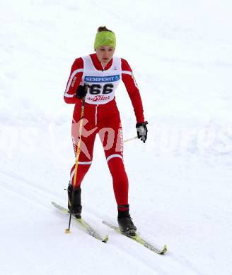 Langlauf. Oesterreichische Meisterschaften.  Dufek Miriam. Villach, 9.1.2013.
Foto: Kuess
---
pressefotos, pressefotografie, kuess, qs, qspictures, sport, bild, bilder, bilddatenbank