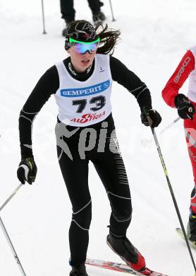 Langlauf. Oesterreichische Meisterschaften.  Anna Juppe. Villach, 9.1.2013.
Foto: Kuess
---
pressefotos, pressefotografie, kuess, qs, qspictures, sport, bild, bilder, bilddatenbank