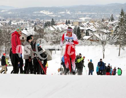 Langlauf. Oesterreichische Meisterschaften.  Tobias Habenicht. Villach, 9.1.2013.
Foto: Kuess
---
pressefotos, pressefotografie, kuess, qs, qspictures, sport, bild, bilder, bilddatenbank