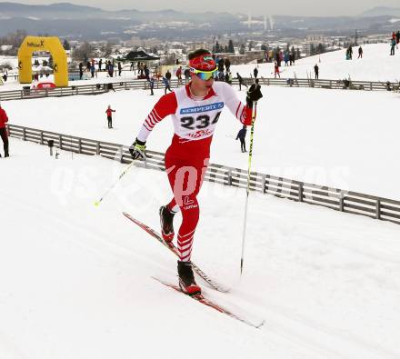 Langlauf. Oesterreichische Meisterschaften. Fabian Kattnig. Villach, 9.1.2013.
Foto: Kuess
---
pressefotos, pressefotografie, kuess, qs, qspictures, sport, bild, bilder, bilddatenbank