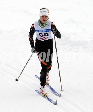 Langlauf. Oesterreichische Meisterschaften.  Sandra Graber. Villach, 9.1.2013.
Foto: Kuess
---
pressefotos, pressefotografie, kuess, qs, qspictures, sport, bild, bilder, bilddatenbank