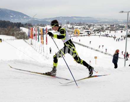 Langlauf. Oesterreichische Meisterschaften. Sebastian Thaler. Villach, 9.1.2013.
Foto: Kuess
---
pressefotos, pressefotografie, kuess, qs, qspictures, sport, bild, bilder, bilddatenbank