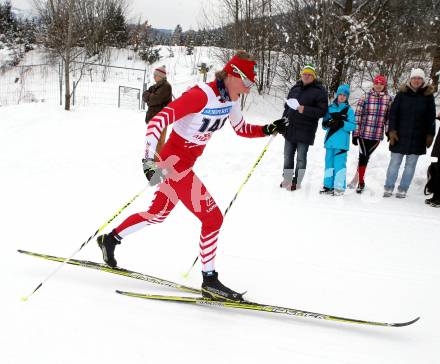 Langlauf. Oesterreichische Meisterschaften.  Kerstin Muschet. Villach, 9.1.2013.
Foto: Kuess
---
pressefotos, pressefotografie, kuess, qs, qspictures, sport, bild, bilder, bilddatenbank