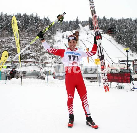 Langlauf. Oesterreichische Meisterschaften. Raphael Gatti  Villach, 9.1.2013.
Foto: Kuess
---
pressefotos, pressefotografie, kuess, qs, qspictures, sport, bild, bilder, bilddatenbank