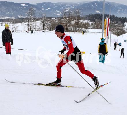 Langlauf. Oesterreichische Meisterschaften. Philipp Gatti. Villach, 9.1.2013.
Foto: Kuess
---
pressefotos, pressefotografie, kuess, qs, qspictures, sport, bild, bilder, bilddatenbank