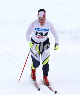 Langlauf. Oesterreichische Meisterschaften.  Lisa Hausott. Villach, 9.1.2013.
Foto: Kuess
---
pressefotos, pressefotografie, kuess, qs, qspictures, sport, bild, bilder, bilddatenbank