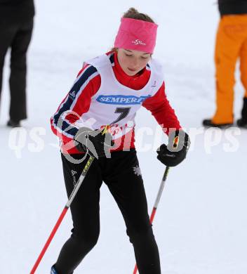 Langlauf. Oesterreichische Meisterschaften.  Valentina Oraze. Villach, 9.1.2013.
Foto: Kuess
---
pressefotos, pressefotografie, kuess, qs, qspictures, sport, bild, bilder, bilddatenbank